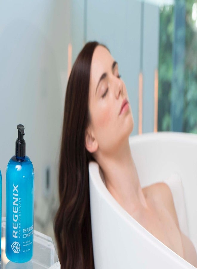 Regenix Replenish Conditioner Formulated for Dry, Brittle & Chemically Processed Hair, Nourishes and Regenerates Hair, Pure Essential Oils & Extracts for Maxium Moisture Balance - Image 4